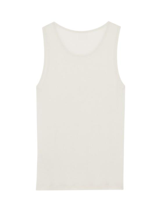 26SS 생로랑 민소매 티셔츠 823603 Y37EC9469 White - SAINT LAURENT