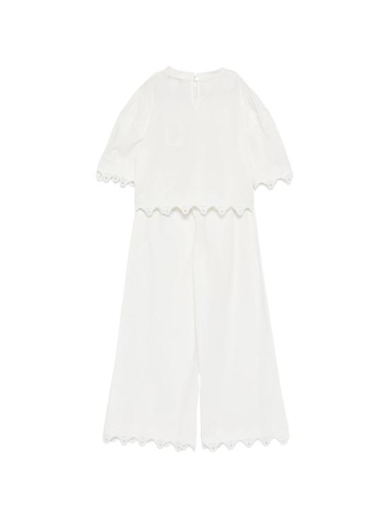 26SS [키즈] 트윈셋 점프수트 261GJ2043 00526 White - TWINSET