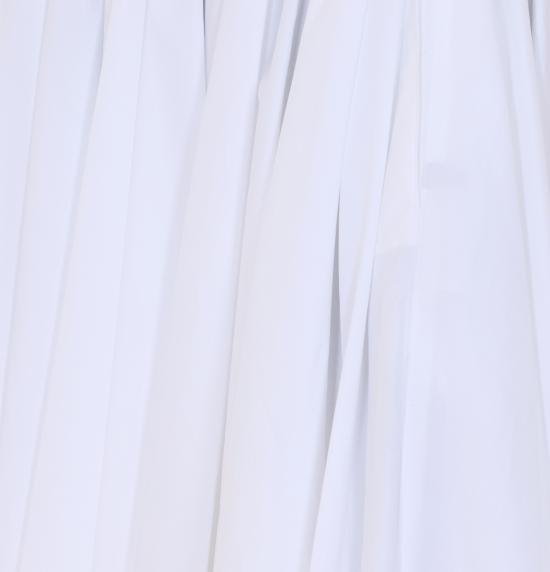 26SS 아미 알렉산드르 마티우시 미디 스커트 FSK444 CO0063100 White - AMI ALEXANDRE MATIUSSI