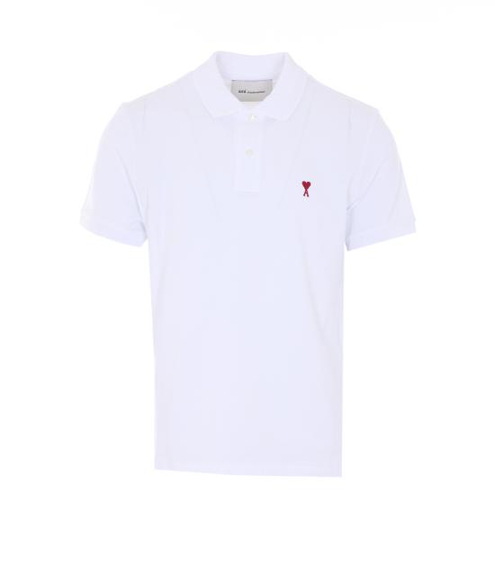 26SS 아미 알렉산드르 마티우시 폴로 티셔츠 BFUPL001 760100 White