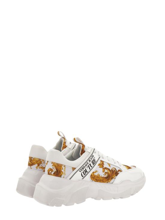 26SS 베르사체 스니커즈 80YA3SC2ZSD96G03 WHITE GOLD DOM - VERSACE