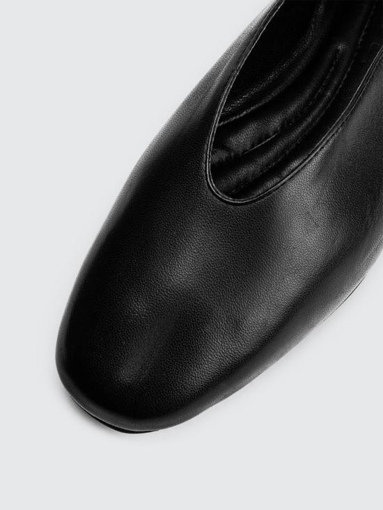 26SS 포에베 플랫 슈즈 NFITTI02PORTONERO Black - POEVE