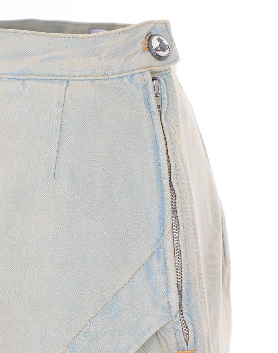 26SS 비비안웨스트우드 미디 스커트 1903001G W01C1B412 Blue - VIVIENNE WESTWOOD