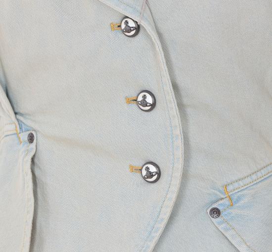 26SS 비비안웨스트우드 수트 자켓 1901001H W01C1B412 Blue - VIVIENNE WESTWOOD