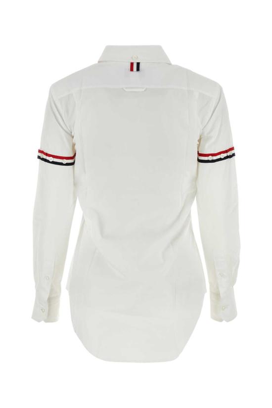 26SS 톰브라운 RWB 스트라이프 셔츠 FLL019E03113100 WHITE DOM - THOM BROWNE