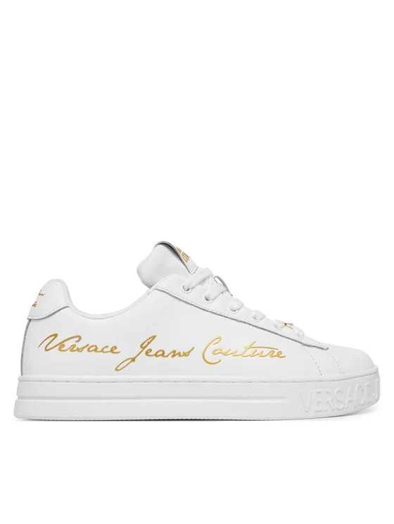 26SS 베르사체 스니커즈 80VA3SKL ZPB77 G03 WHITE GOLD DOM