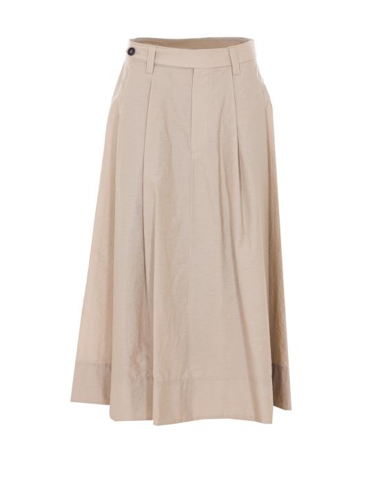 26SS 브루넬로 쿠치넬리 미디 스커트 M0F79G3951 C9195 Beige