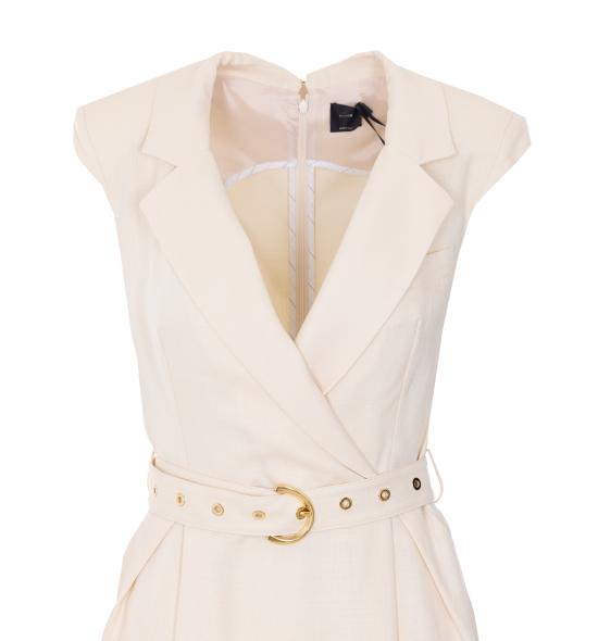 26SS 핑코 미디 원피스 106565 A2W6C00 White - PINKO