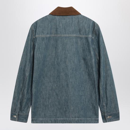 26SS 로로피아나 데님 자켓 FAQ8322DE Blue - LORO PIANA