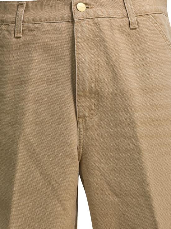 26SS 칼하트 WIP 싱글 니 쇼츠 I03479707E 4O Beige - CARHARTT WIP