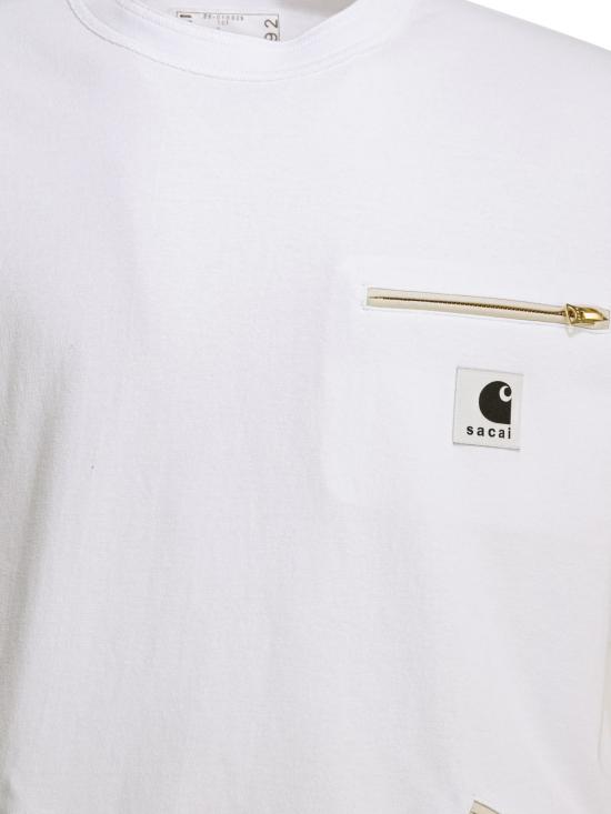 26SS 사카이 반팔 티셔츠 26 01092S101 White - SACAI