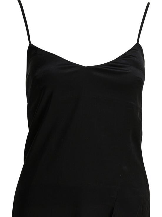26SS 아크네 스튜디오 사틴 드레스 A20926900 Black - ACNE STUDIOS