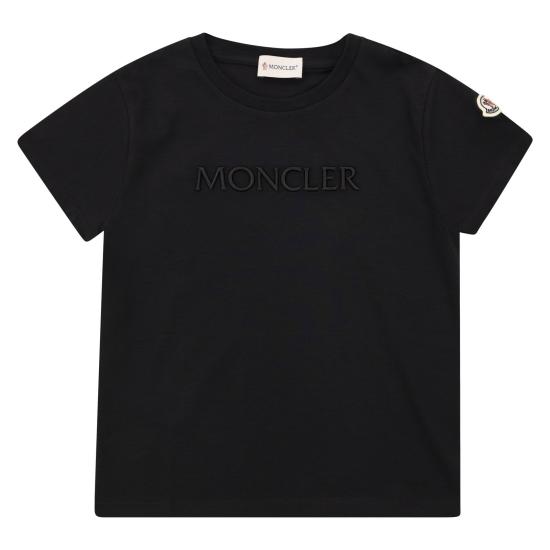  [키즈] 몽클레어 티셔츠 L19548C00009 BLACK