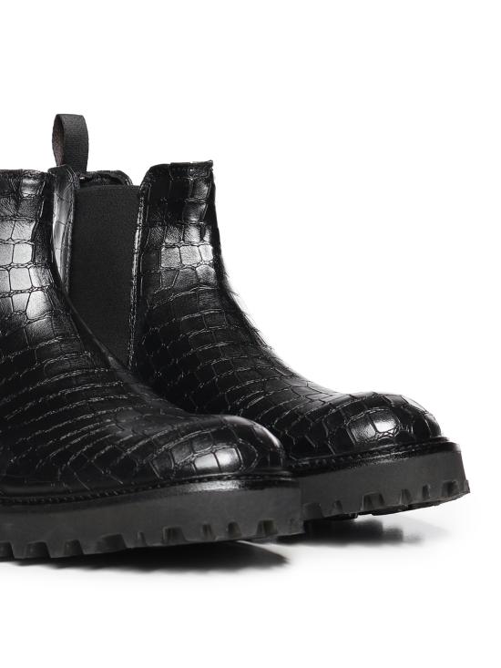 26SS 줄리아노 갈리아노 부츠 DON VITELLOBLACK Black - GIULIANO GALIANO