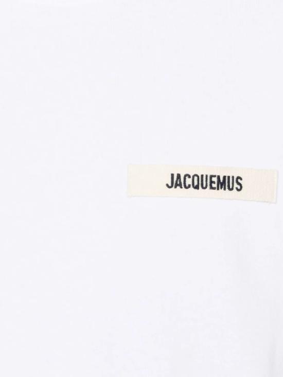 26SS 자크뮈스 반팔 티셔츠 TSM00133AJ00226 100 White - JACQUEMUS