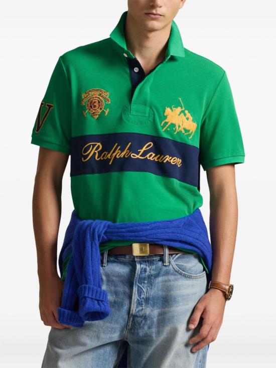 26SS 폴로 랄프로렌 폴로 티셔츠 710B14223 002 Green - POLO RALPH LAUREN