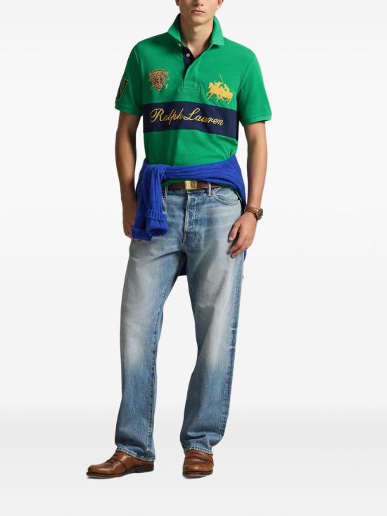 26SS 폴로 랄프로렌 폴로 티셔츠 710B14223 002 Green - POLO RALPH LAUREN