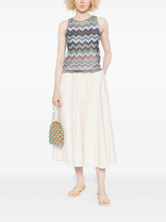 26SS 미소니 민소매 티셔츠 DS26SK0JBR014T S91RM MULTI - MISSONI