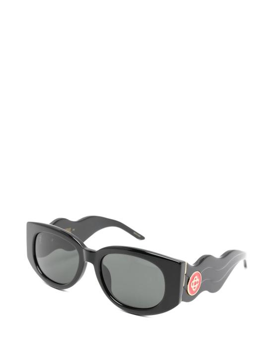 26SS 카사블랑카 안경 EW02001 BLACK YELLOW GOLD SOLID GREY - CASABLANCA