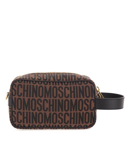 26SS 모스키노 뷰티 케이스 8402 8268 1103 MARRONE - MOSCHINO