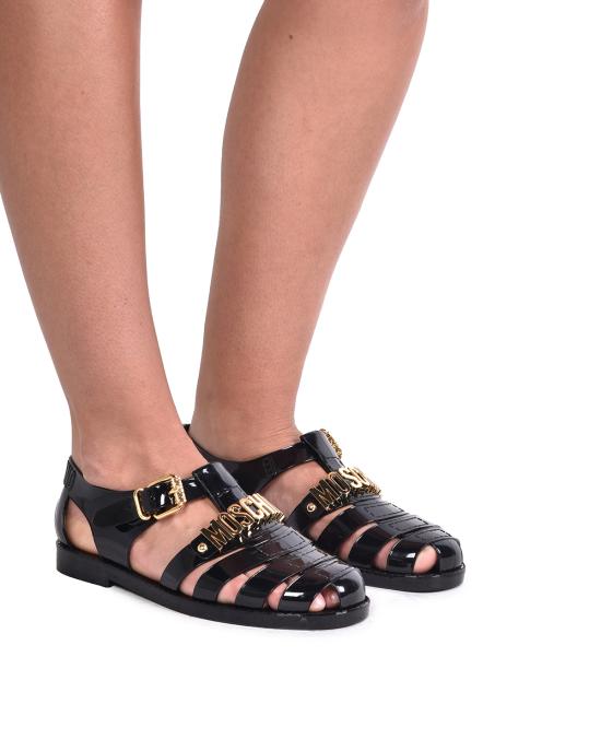 26SS 모스키노 샌들 MA16501G1HM20 000 NERO - MOSCHINO