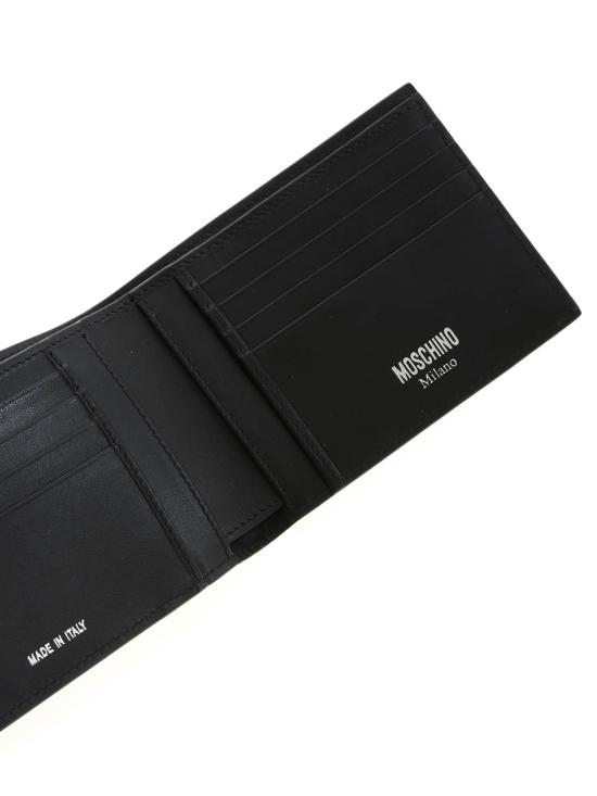 26SS 모스키노 남성지갑 A8101 8001 2555 fantasy print black NERO - MOSCHINO