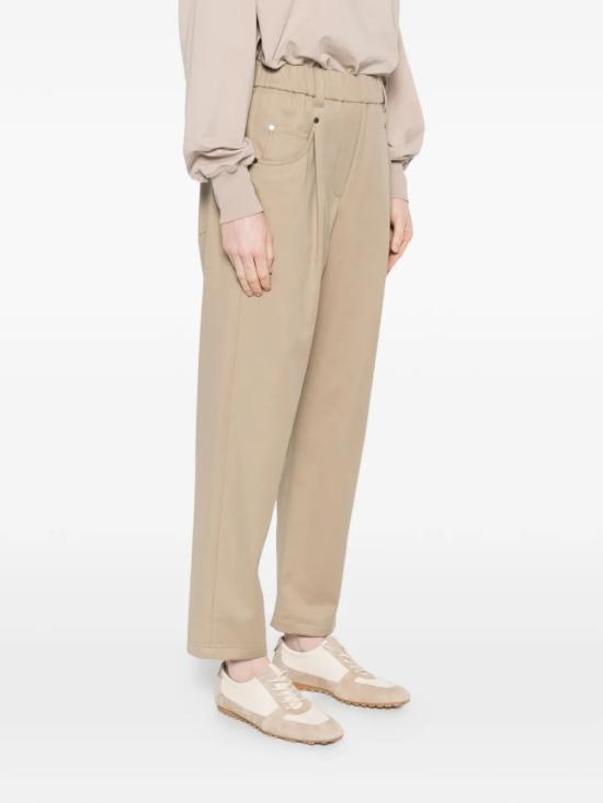 26SS 브루넬로 쿠치넬리 스트레이트 팬츠 MA126P8417C8704 Green - BRUNELLO CUCINELLI