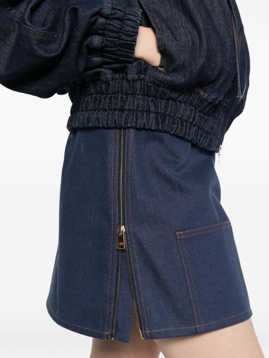 26SS 펜디 숏 스커트 FLQ608 AOHSF0QB0 Blue - FENDI