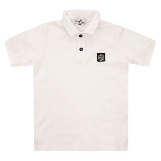 26SS [키즈] 스톤 아일랜드 티셔츠 L1S162200002 WHITE