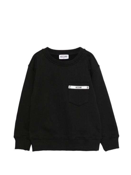 26SS [키즈] 모스키노 티셔츠 HUF09PLCA86 60100 Nero black