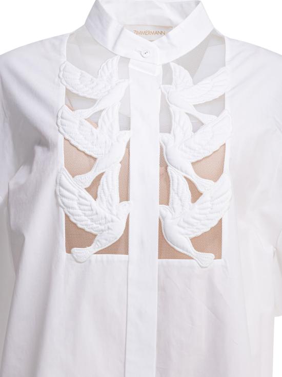 26SS 짐머만 블라우스 8426TS261IVO White - ZIMMERMANN