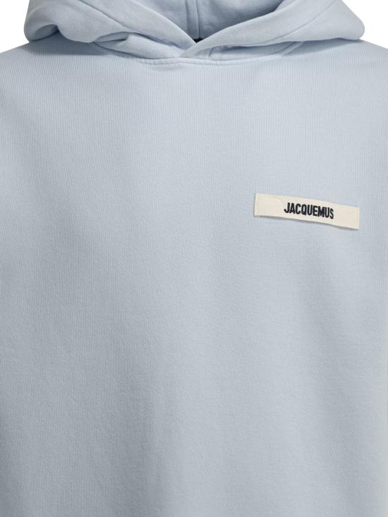 26SS 자크뮈스 그로그랭 후드 티셔츠 HOM00247AJ00126LIGHTBLUE2 - JACQUEMUS