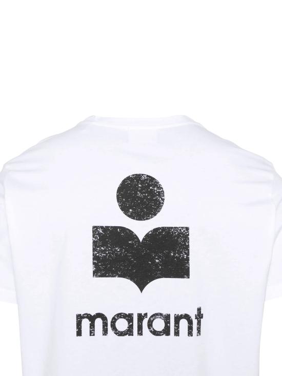 26SS 이자벨마랑 반팔 티셔츠 TS0047HA B1N19HWHBK White - ISABEL MARANT