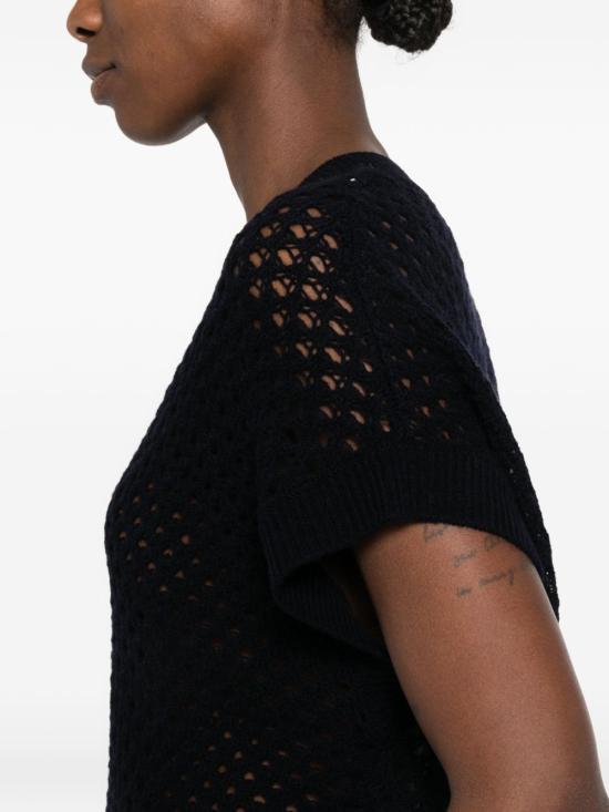 26SS 얼루드 반팔 티셔츠 26320601 14 Blue - ALLUDE