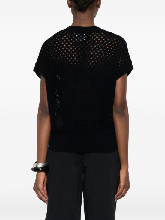 26SS 얼루드 반팔 티셔츠 26320601 14 Blue - ALLUDE