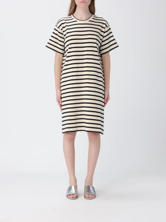 26SS 질샌더 롱 원피스 J40CT0231J46497 080 Blue