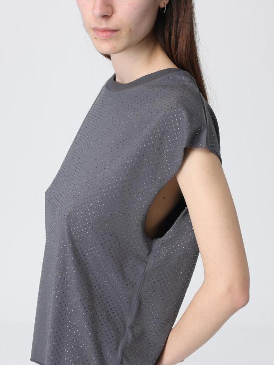 26SS 자딕앤볼테르 반팔 티셔츠 JWTT01288 036 Grey - ZADIG & VOLTAIRE