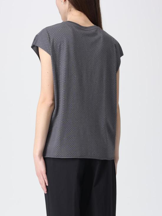 26SS 자딕앤볼테르 반팔 티셔츠 JWTT01288 036 Grey - ZADIG & VOLTAIRE