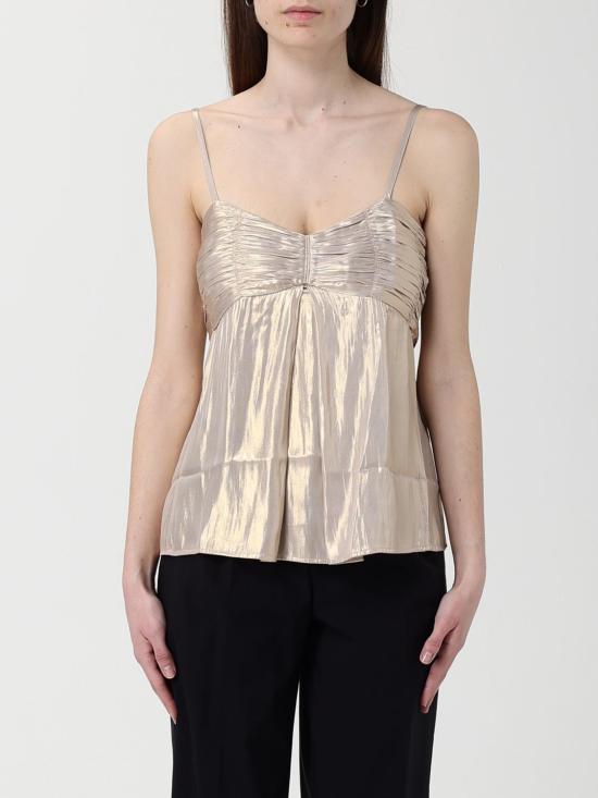 26SS 자딕앤볼테르 민소매 티셔츠 WWCR01311 700 Gold