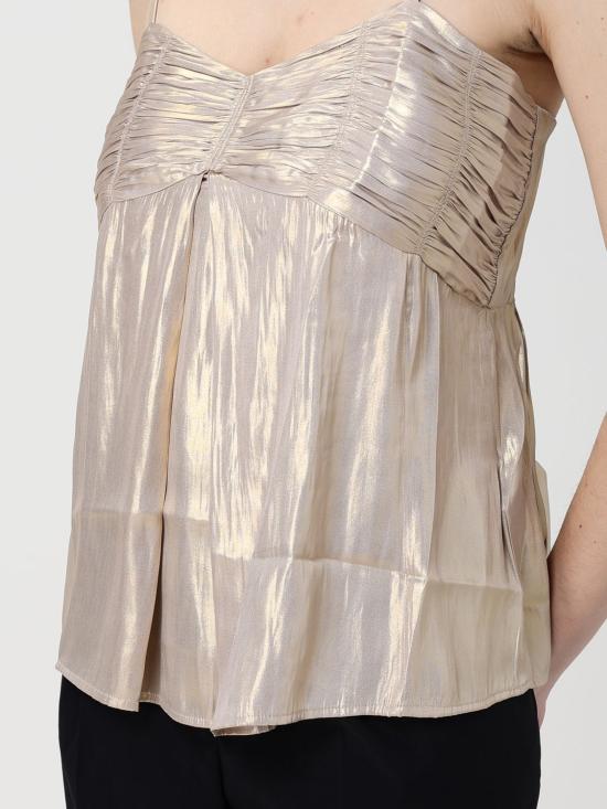 26SS 자딕앤볼테르 민소매 티셔츠 WWCR01311 700 Gold - ZADIG & VOLTAIRE