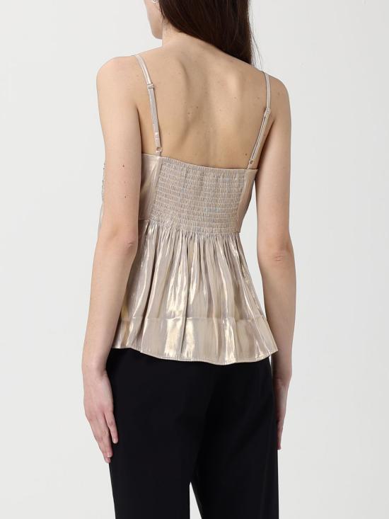 26SS 자딕앤볼테르 민소매 티셔츠 WWCR01311 700 Gold - ZADIG & VOLTAIRE