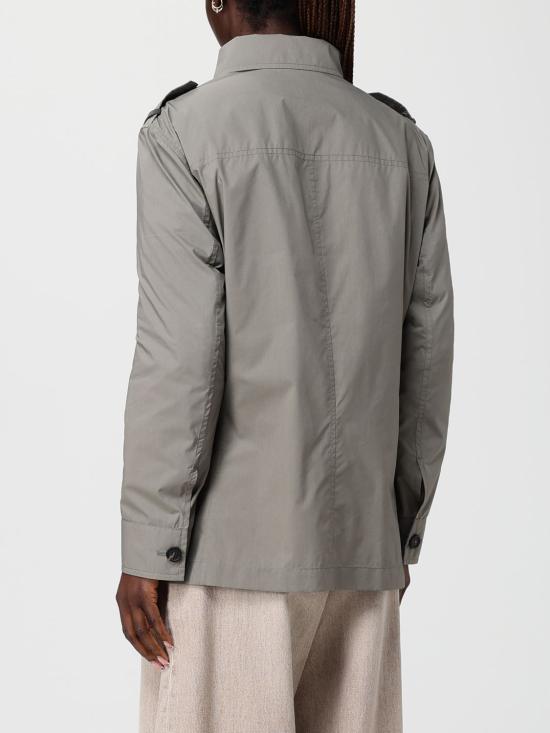 26SS 브루넬로 쿠치넬리 모닐레 테크노 코튼 경량 자켓 MR4577856 C6539 Kaki - BRUNELLO CUCINELLI