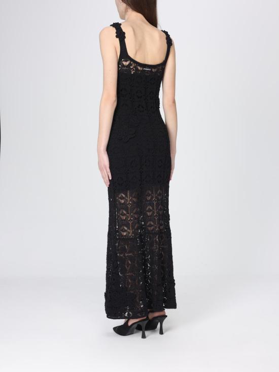 26SS 핑코 롱 원피스 106862A3B8 Z99 Black - PINKO