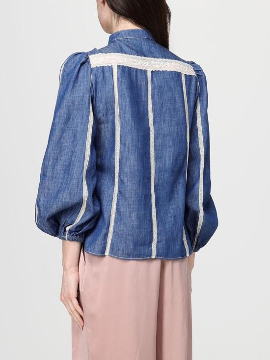 26SS 짐머만 셔츠 5604TRS261 RWBLU Blue - ZIMMERMANN