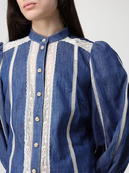 26SS 짐머만 셔츠 5604TRS261 RWBLU Blue - ZIMMERMANN