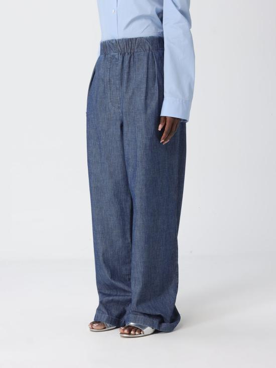 26SS 질샌더 팬츠 J02KA0391J45323 406 Blue - JIL SANDER