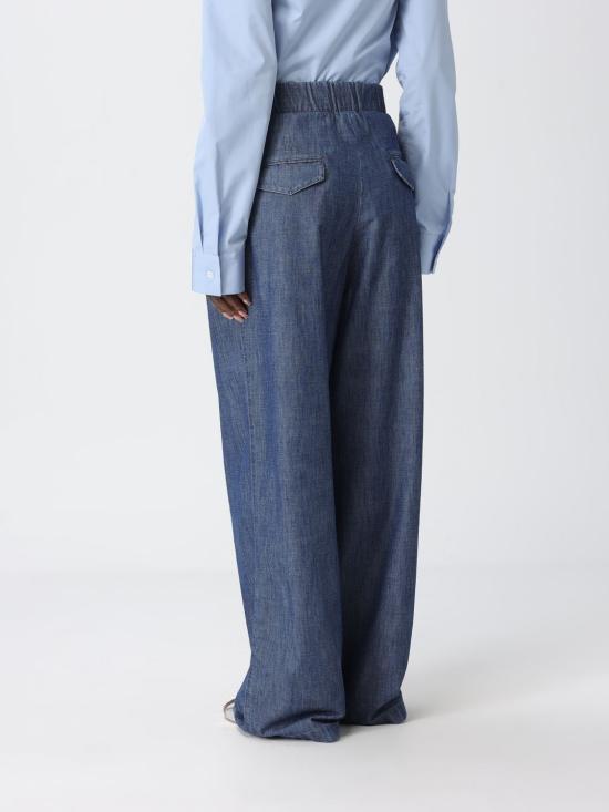 26SS 질샌더 팬츠 J02KA0391J45323 406 Blue - JIL SANDER