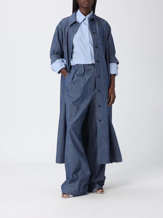 26SS 질샌더 팬츠 J02KA0391J45323 406 Blue - JIL SANDER