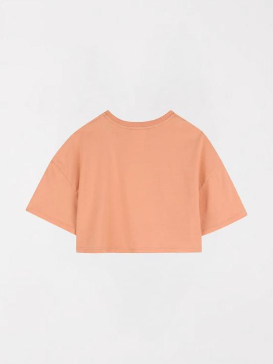 26SS [키즈] 끌로에 티셔츠 C20859 43A Apricot - CHLOE