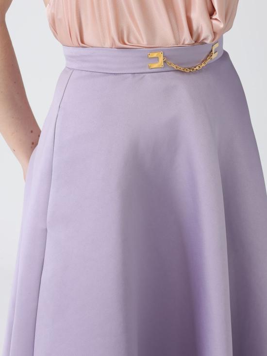 26SS 엘리자베타프랜치 미디 스커트 GO15661E2 EV7 Pink - ELISABETTA FRANCHI